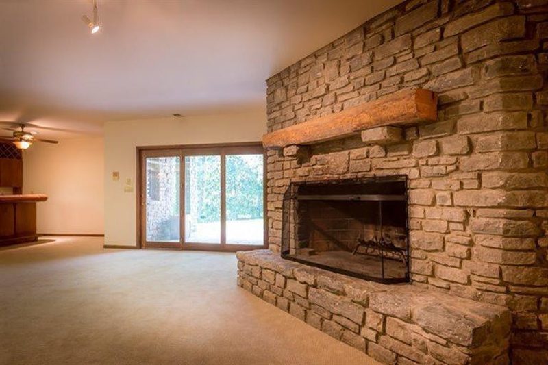 Before: Whole-Home Renovation III: Lower-Level Fireplace